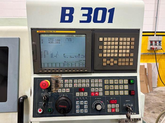 Used TORNIO BIGLIA B 301 CNC FANUC Series 21i-T