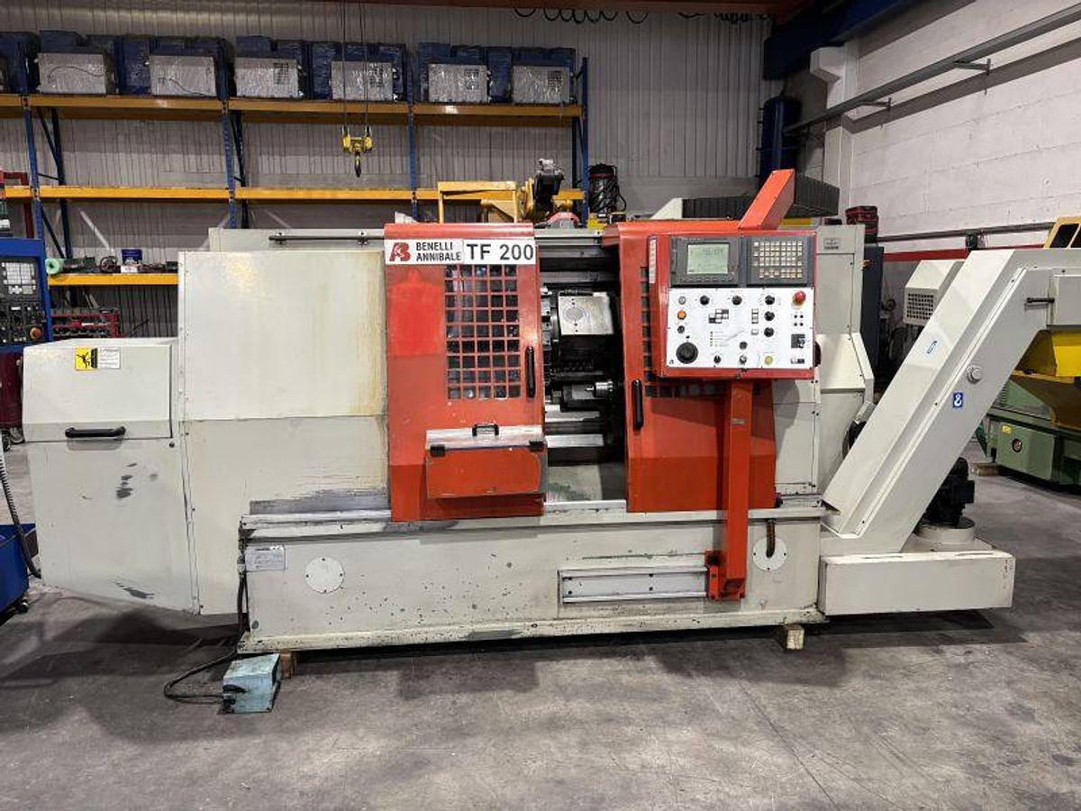 Usato TORNIO BENELLI TF 200 CNC FANUC 21i - T