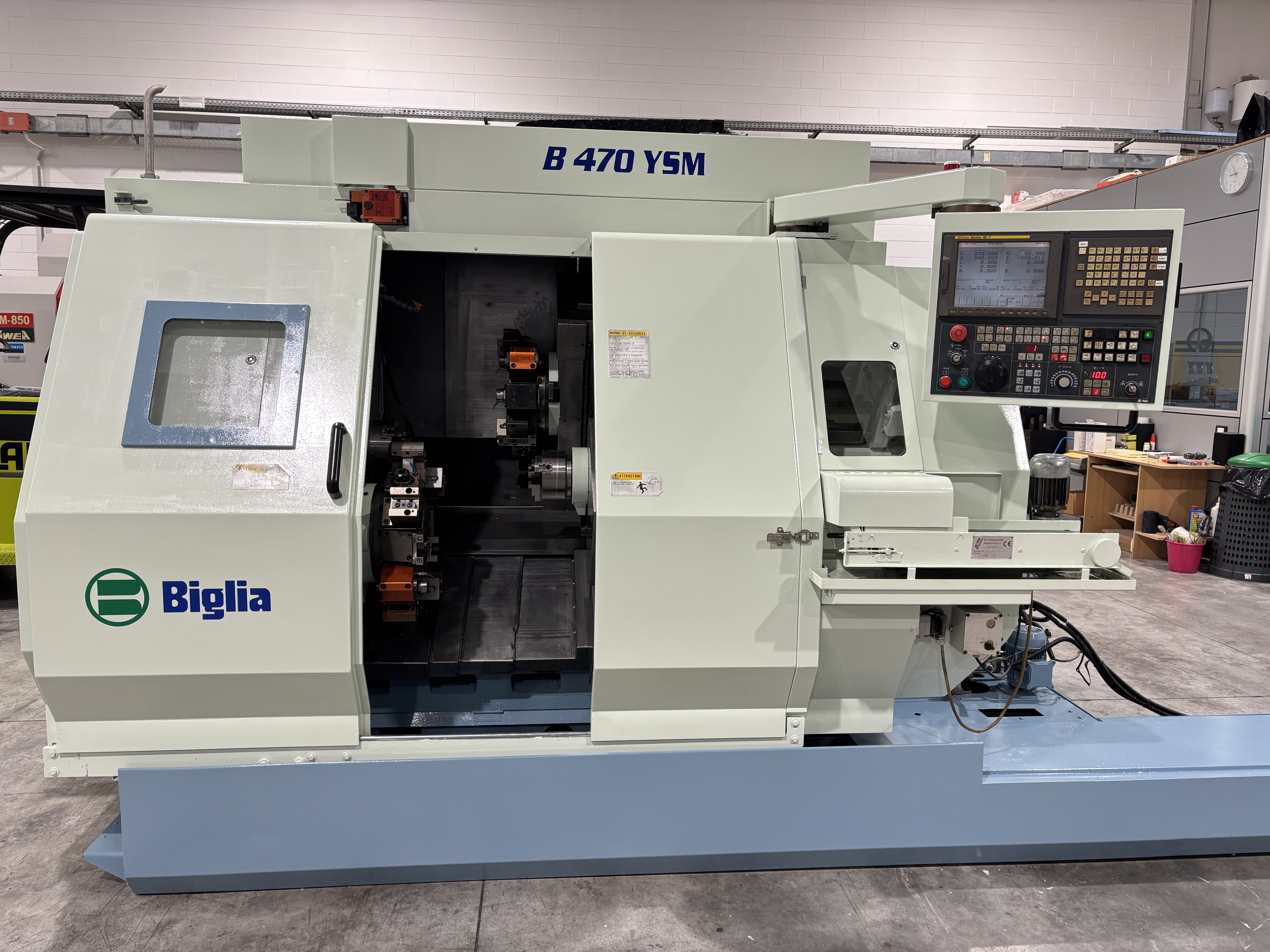 Usato TORNIO BIGLIA B 470 YSM
