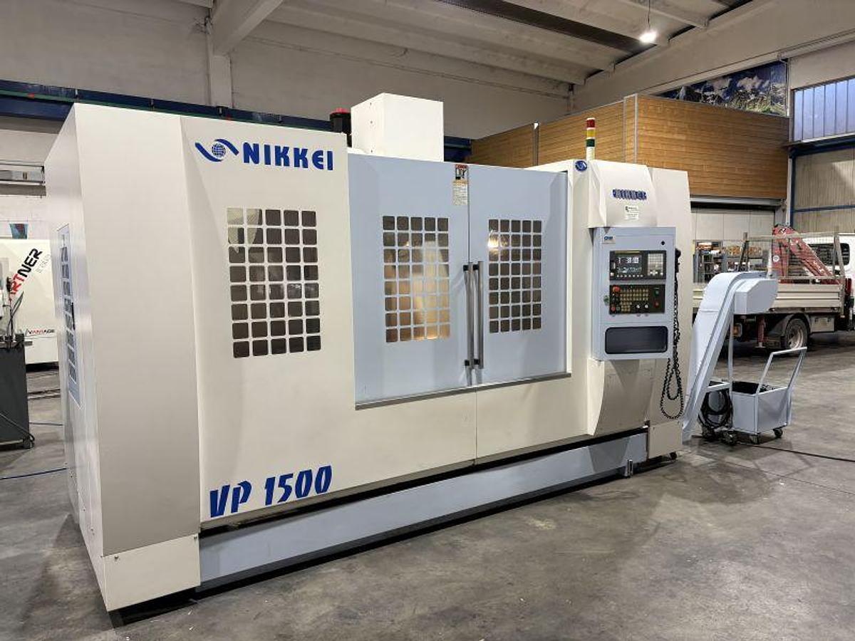 Usato CENTRO DI LAVORO NIKKEI VP 1500 CNC FANUC 0i -MC