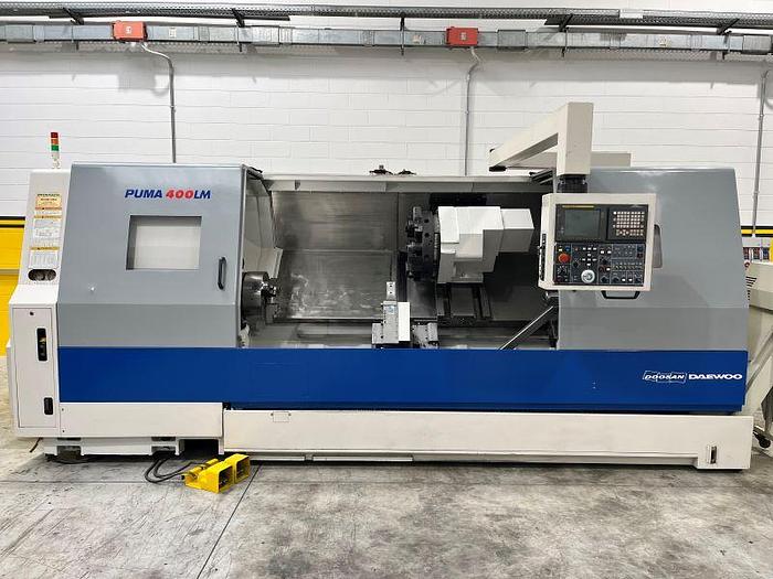 Usato TORNIO DAEWOO PUMA 400 LM CNC FANUC 18 i - T