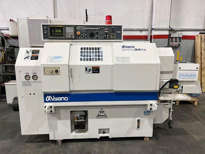 Usato TORNIO MYANO BIMANDRINO MOTORIZZATO CNC FANUC 18 - T