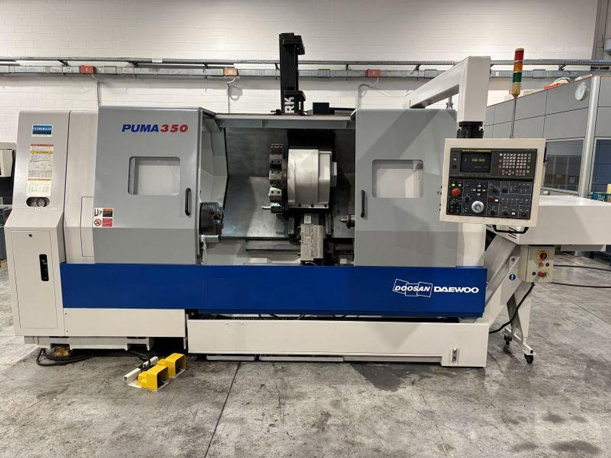 Usato TORNIO CNC DAEWOO PUMA 350 A CON LUNETTA