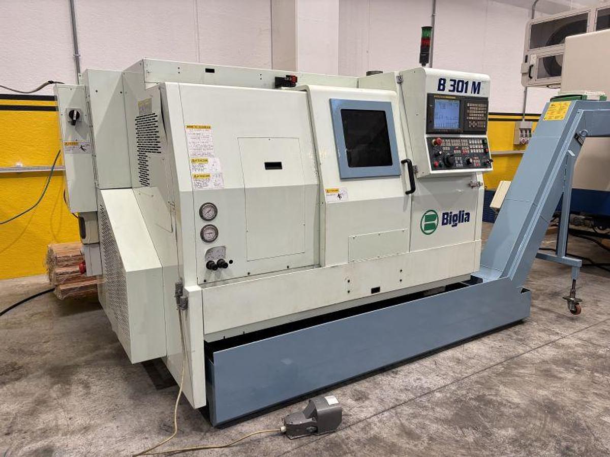 Usato TORNIO BIGLIA MOTORIZZATO B 301 M