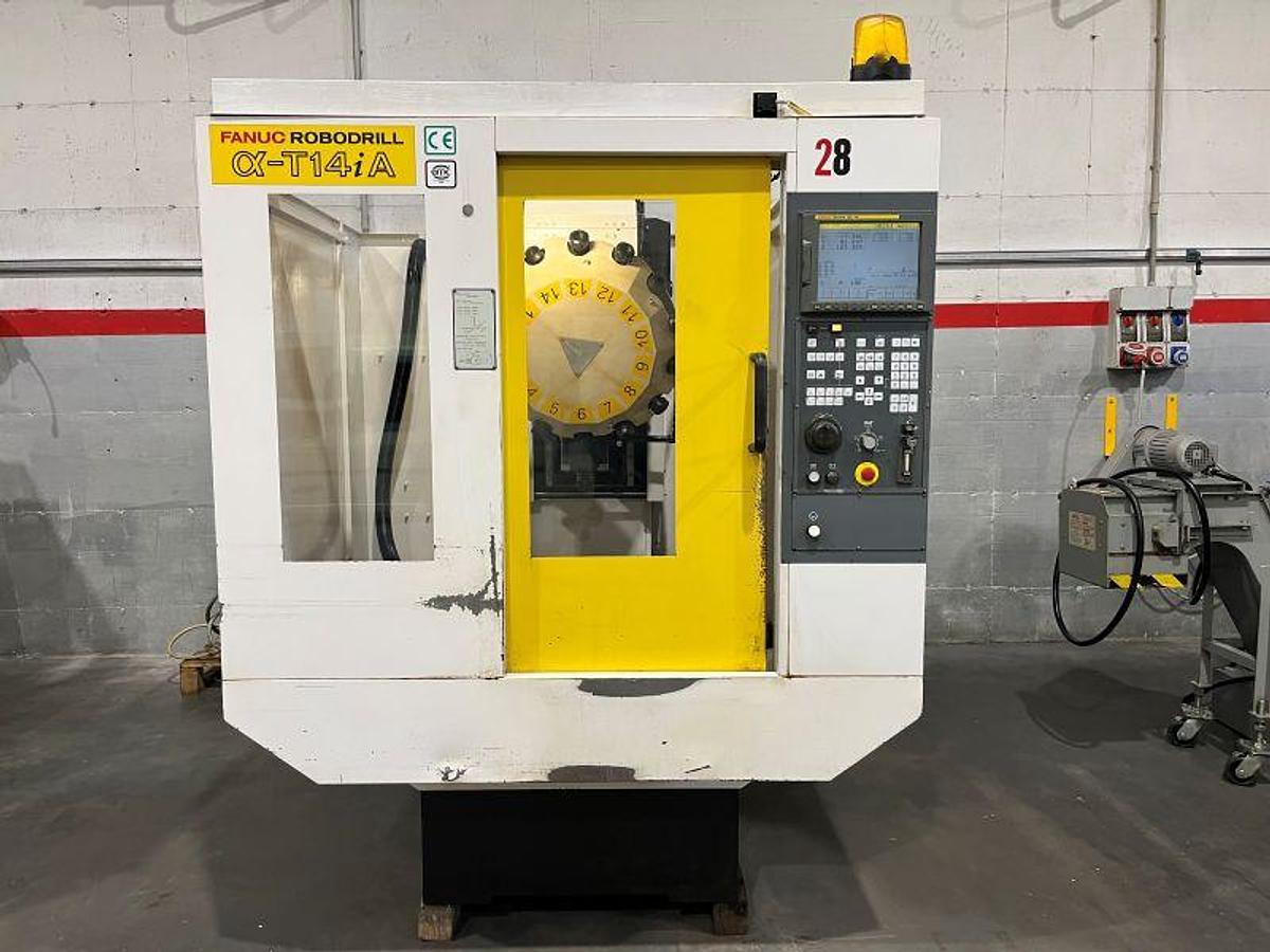 Usato CENTRO DI LAVORO FANUC ROBODRILL a-T14iA CNC FANUC 16i-M