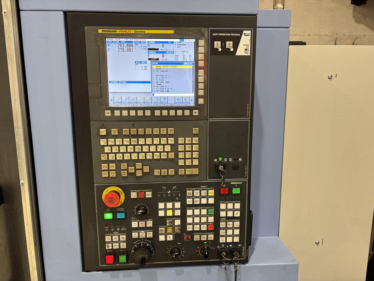 Usato TORNIO DOOSAN PUMA GT 2100 B - ANNO 2019