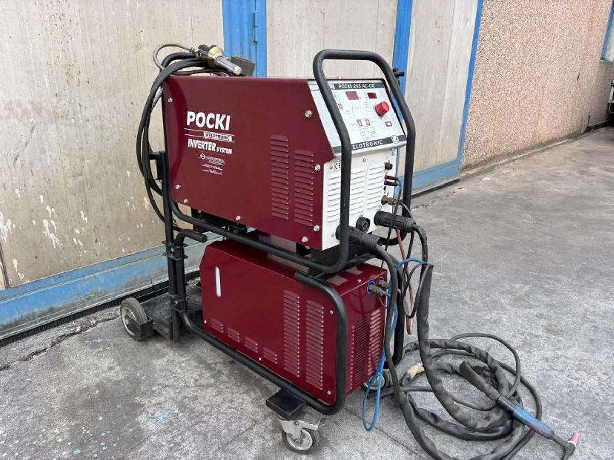 Usato SALDATRICE INVERTER AC/DC WELDTRONIC POCKI 253