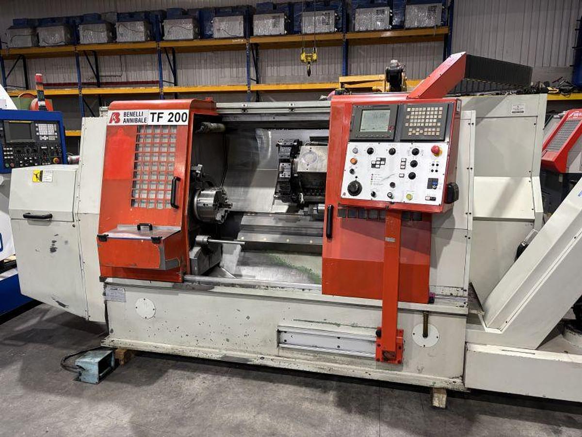 Usato TORNIO BENELLI TF 200 CNC FANUC 21i - T