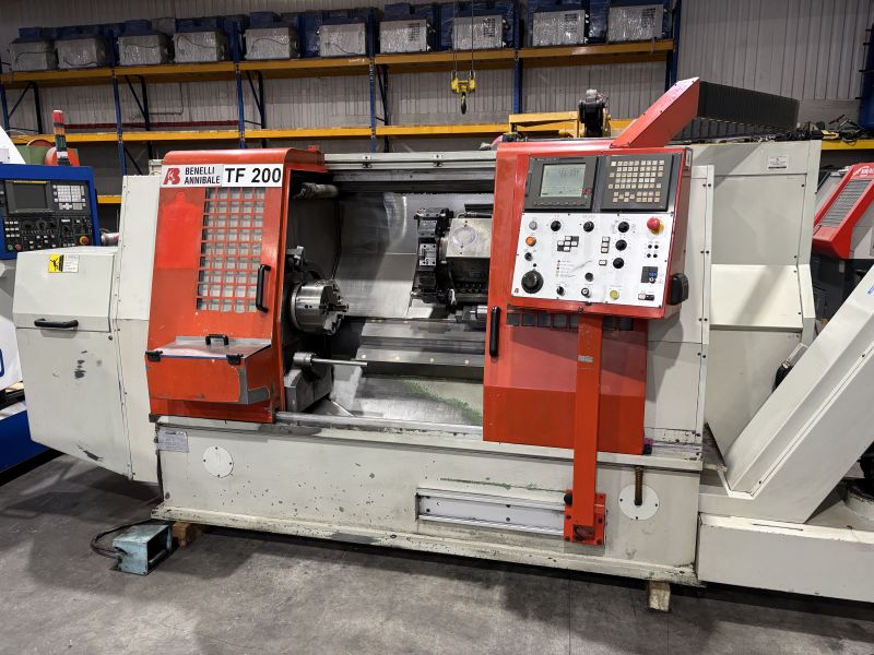 Usato TORNIO BENELLI TF 200 CNC FANUC 21i - T
