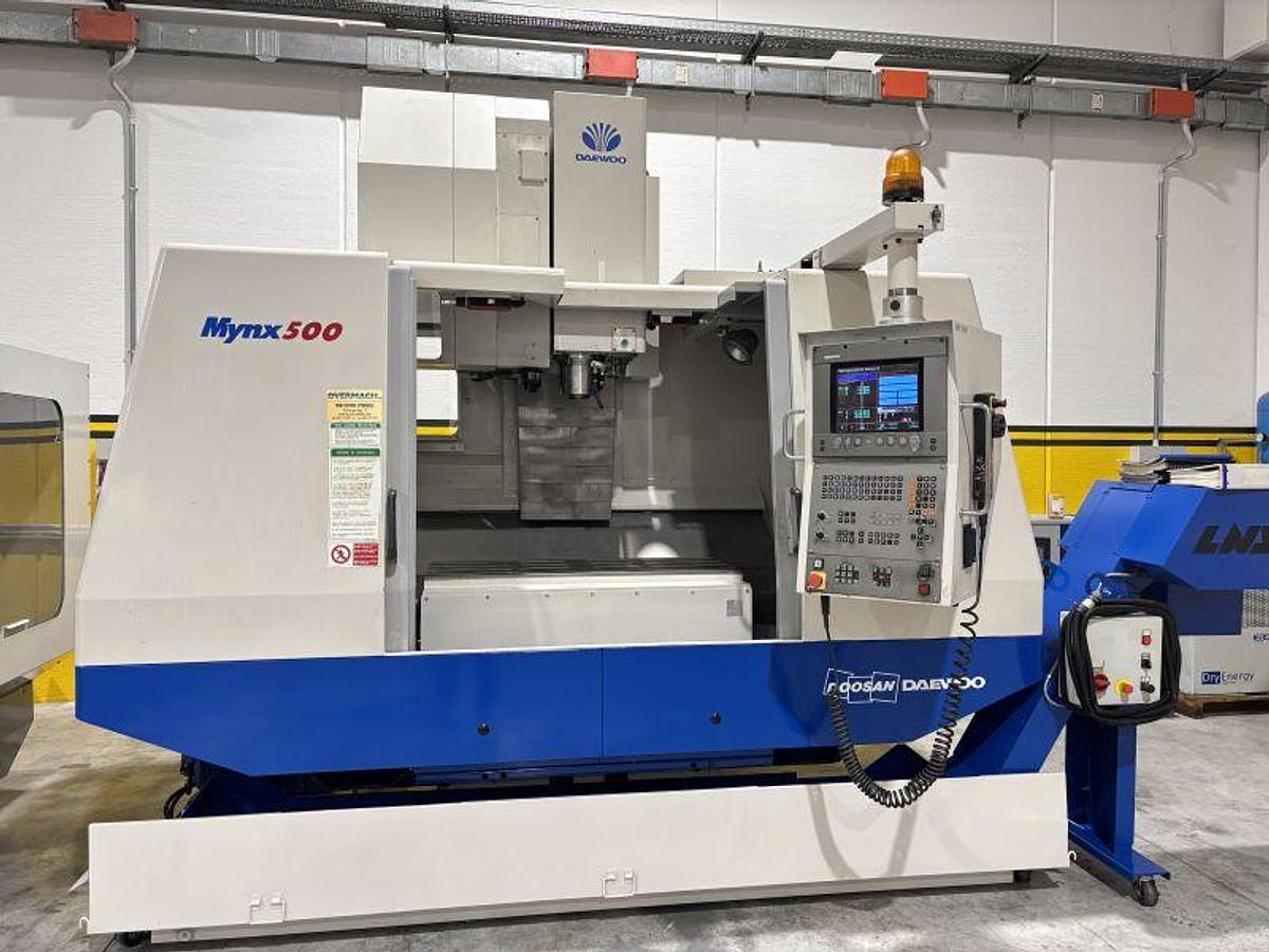 Usato CENTRO DI LAVORO DAEWOO MYNX 500 CNC HEIDENHAIN TNC 426