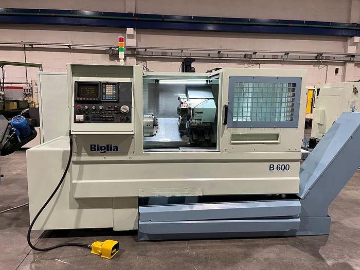 Usato TORNIO BIGLIA B 600 CNC FANUC