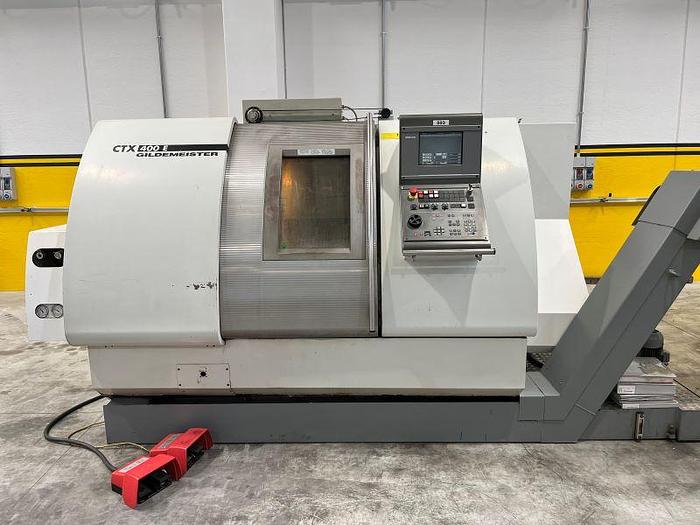 Usato TORNIO GILDEMEISTER CTX 400 E - MOTORIZZATO + ASSE Y