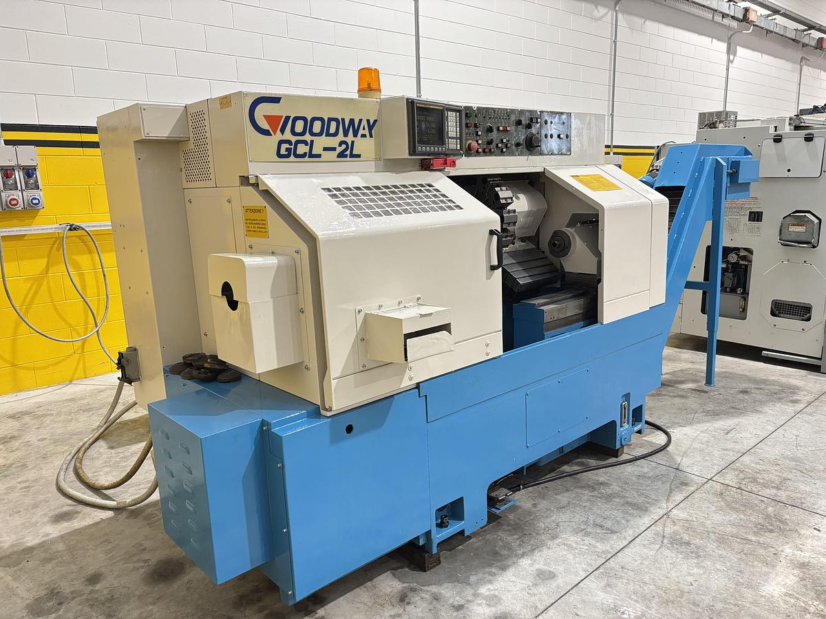 Usato TORNIO GOODWAY GCL - 2 CNC FANUC