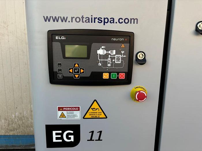 Used COMPRESSORE INVERTER A VITE SILENZIATO ELGI ANNO 2018