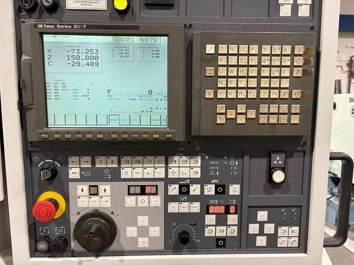 Used TORNIO CMZ TL 20 MOTORIZZATO GE FANUC 21i - T