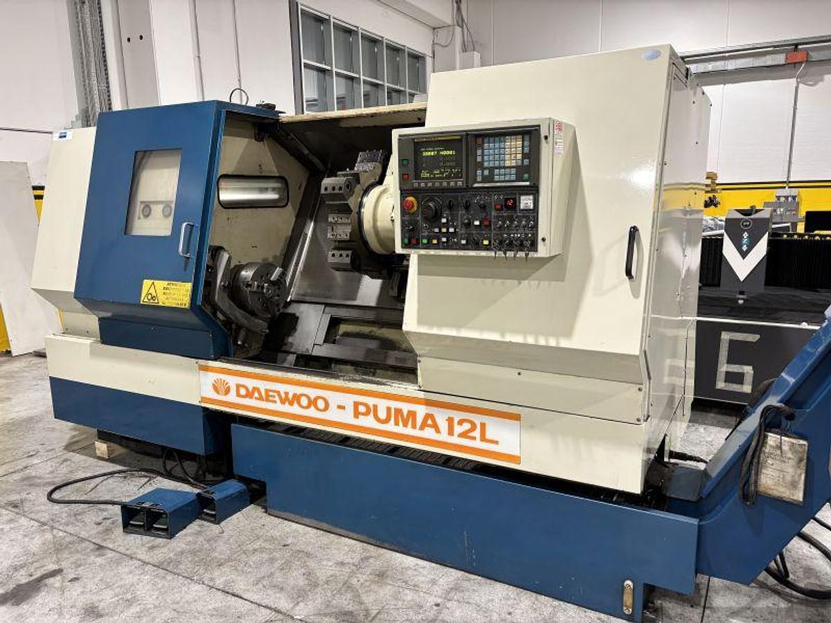 Usato TORNIO DAEWOO PUMA 12 L CNC FANUC