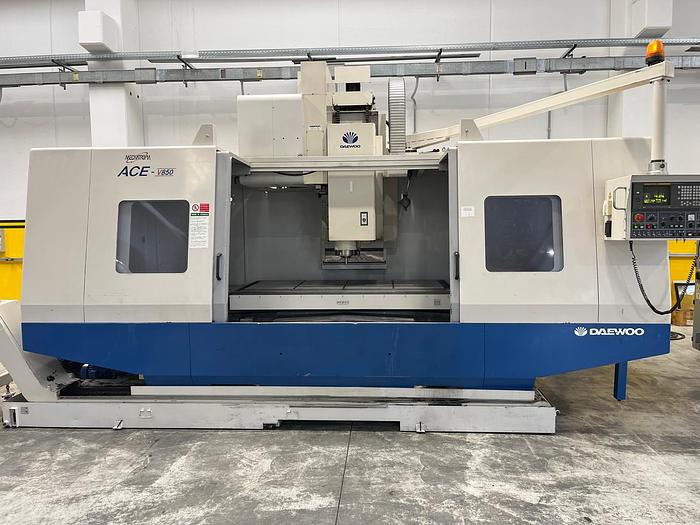 Usato CENTRO DI LAVORO DAEWOO ACE V - 850 CNC FANUC 18 - T