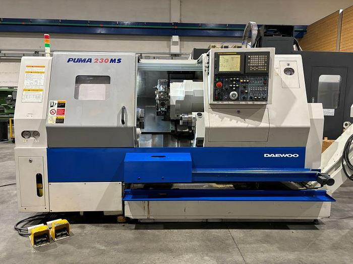 Used TORNIO DAEWOO 230 MS CNC FANUC 18i - T