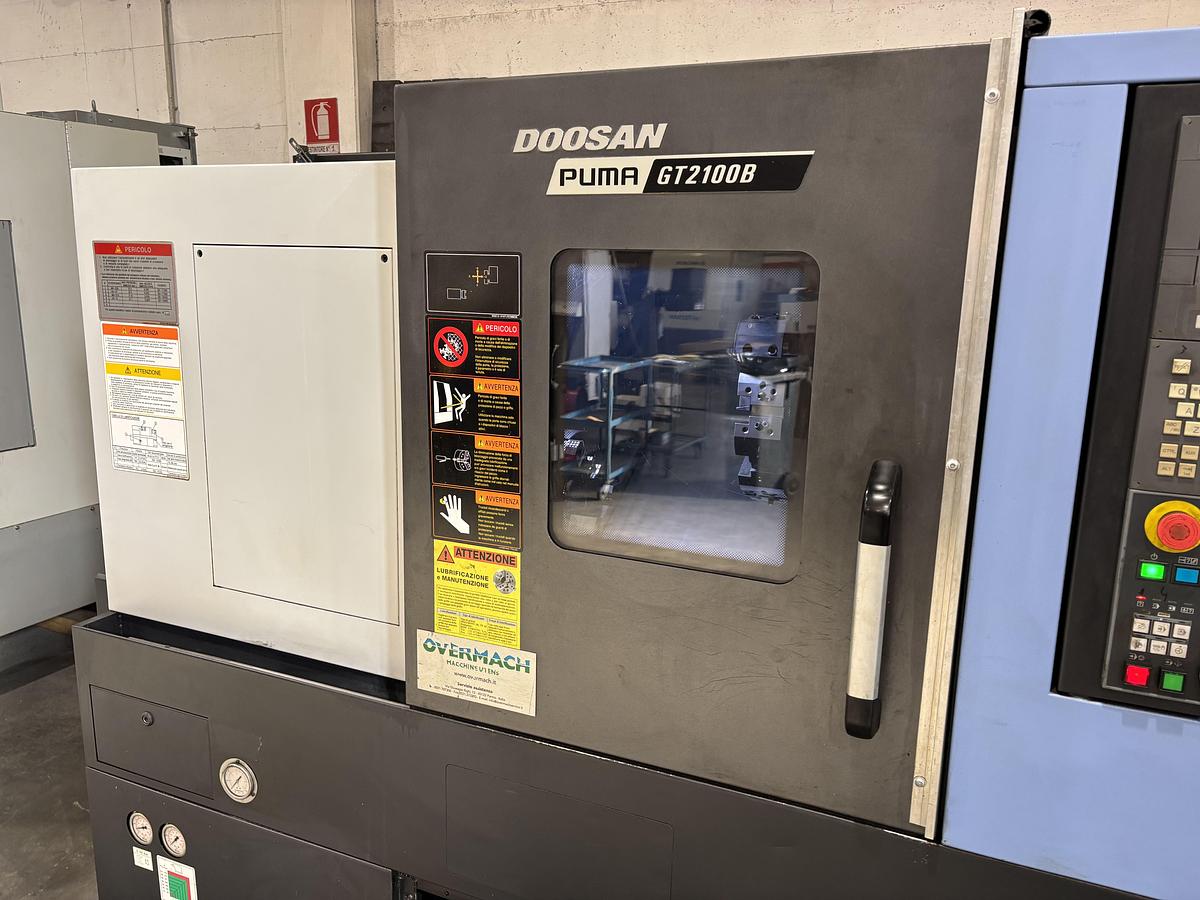 Usato TORNIO DOOSAN PUMA GT 2100 B - ANNO 2019