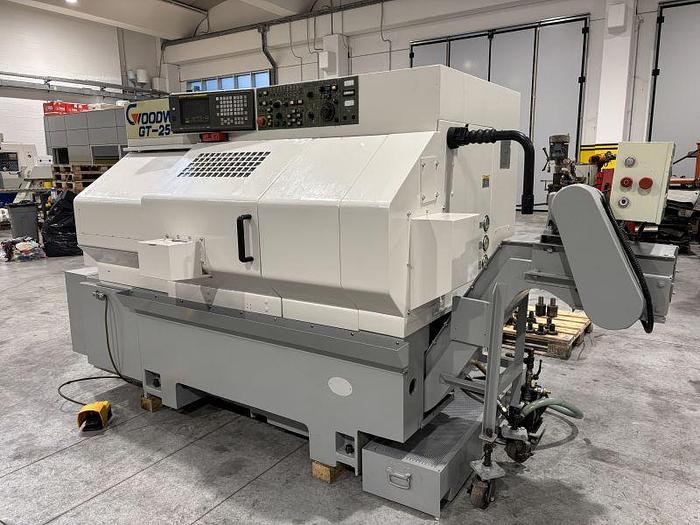 Used TORNIO MOTORIZZATO GOODWAY GT - 25 CNC FANUC 18 - T