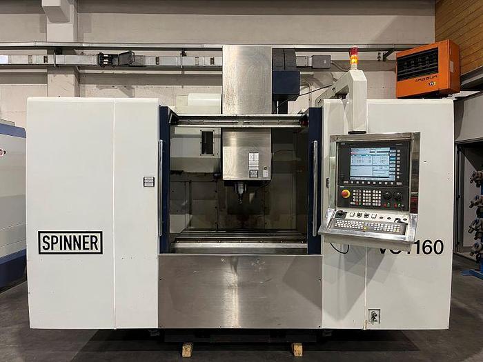 Usato CENTRO DI LAVORO SPINNER VC 1160 CNC SIEMENS 840 D ANNO 2007