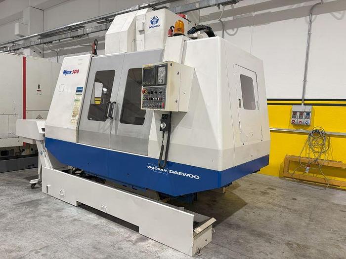 Used CENTRO DI LAVORO DAEWOO MYNX 500 CNC FANUC 21 - M