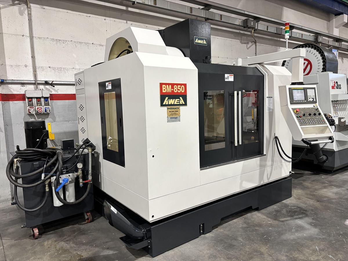 Usato CENTRO DI LAVORO AWEA BM - 850 CNC FANUC