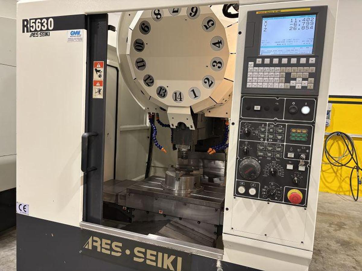 Usato CENTRO DI LAVORO ARES - SEIKI CNC FANUC ANNO 2012