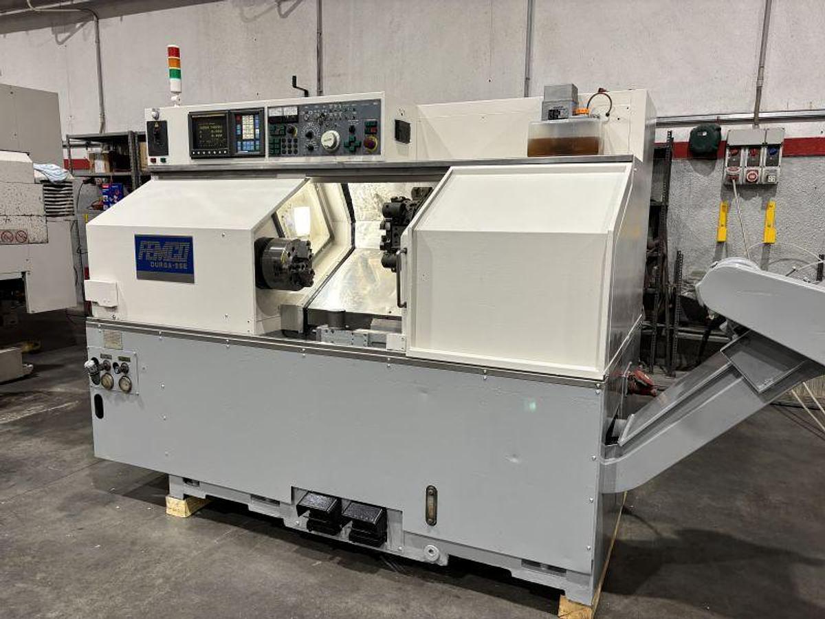 Usato TORNIO FEMCO DURGA 25 E CNC FANUC