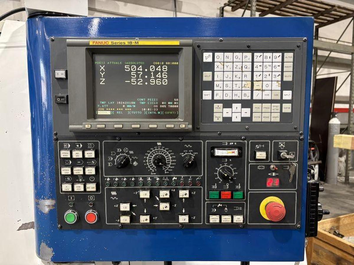 Usato CENTRO DI LAVORO DART VMC 1000 A - TWIN SPEED CNC FANUC 18 - M