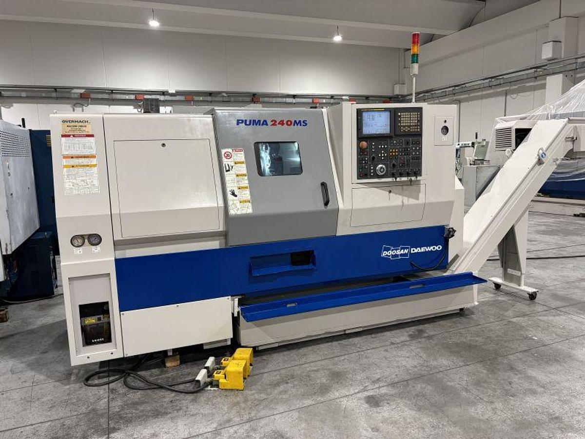 Usato TORNIO DOOSAN DAEWOO PUMA 240 MS MOTORIZZATO