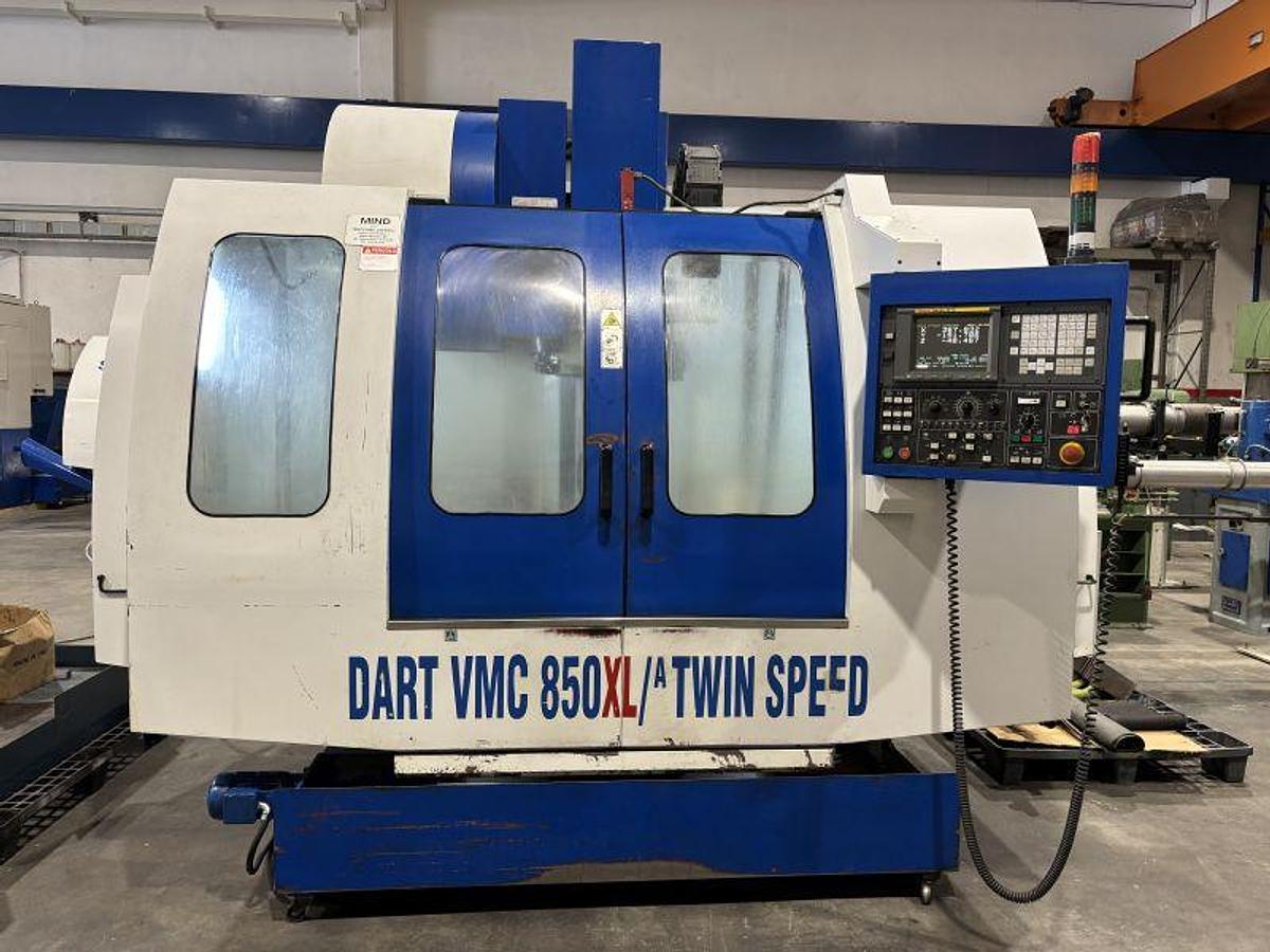 Usato CENTRO DI LAVORO DART VMC 850 XL CNC FANUC 18 - M