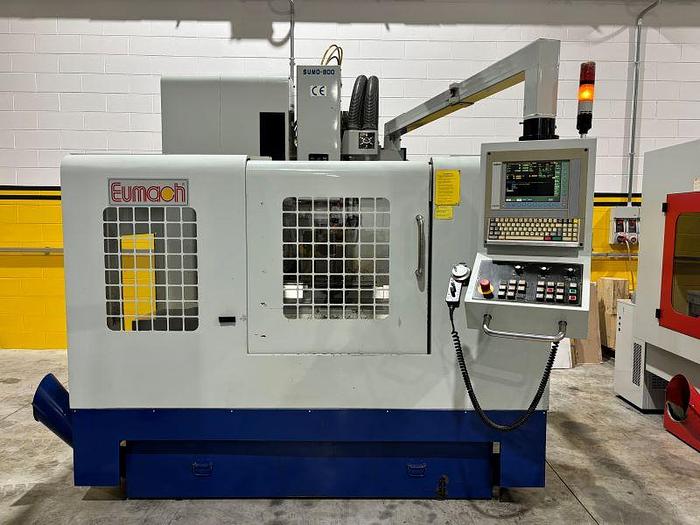 Usato CENTRO DI LAVORO EUMACH SUMO 800 CNC SELCA S3045D