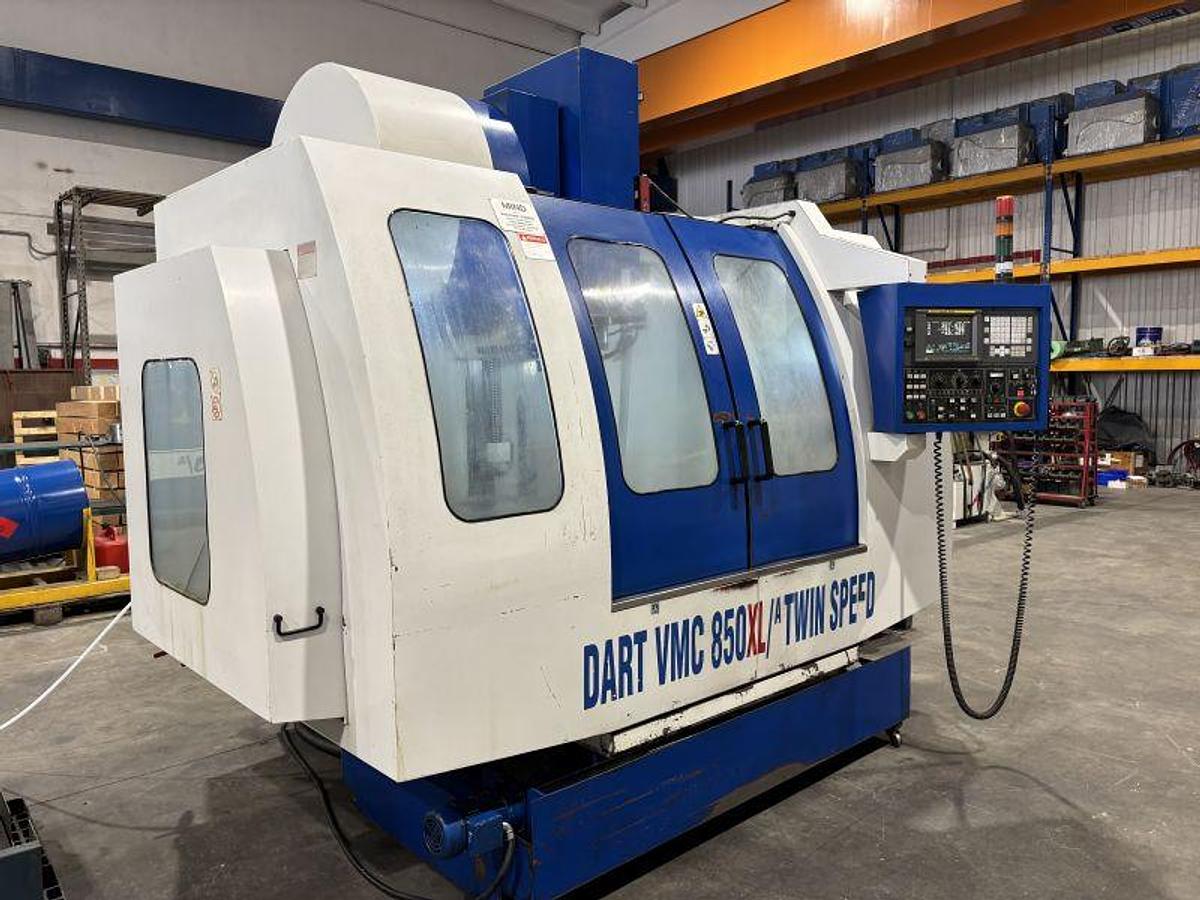 Usato CENTRO DI LAVORO DART VMC 850 XL CNC FANUC 18 - M