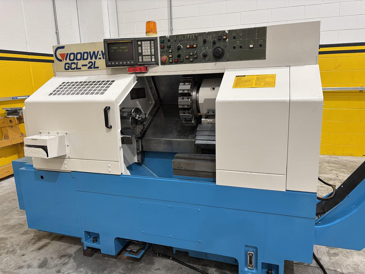 Usato TORNIO GOODWAY GCL - 2 CNC FANUC
