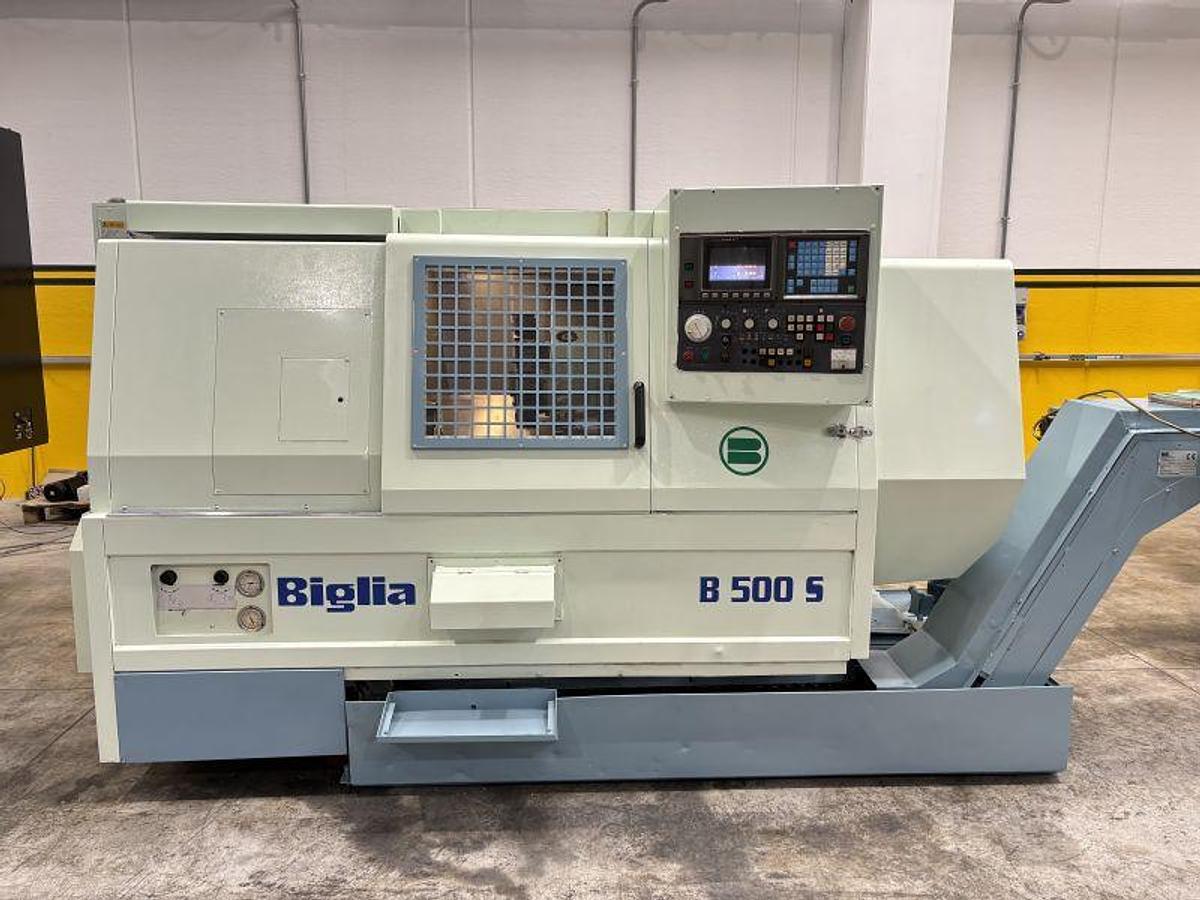 Usato TORNIO BIGLIA B 500 S CNC FANUC