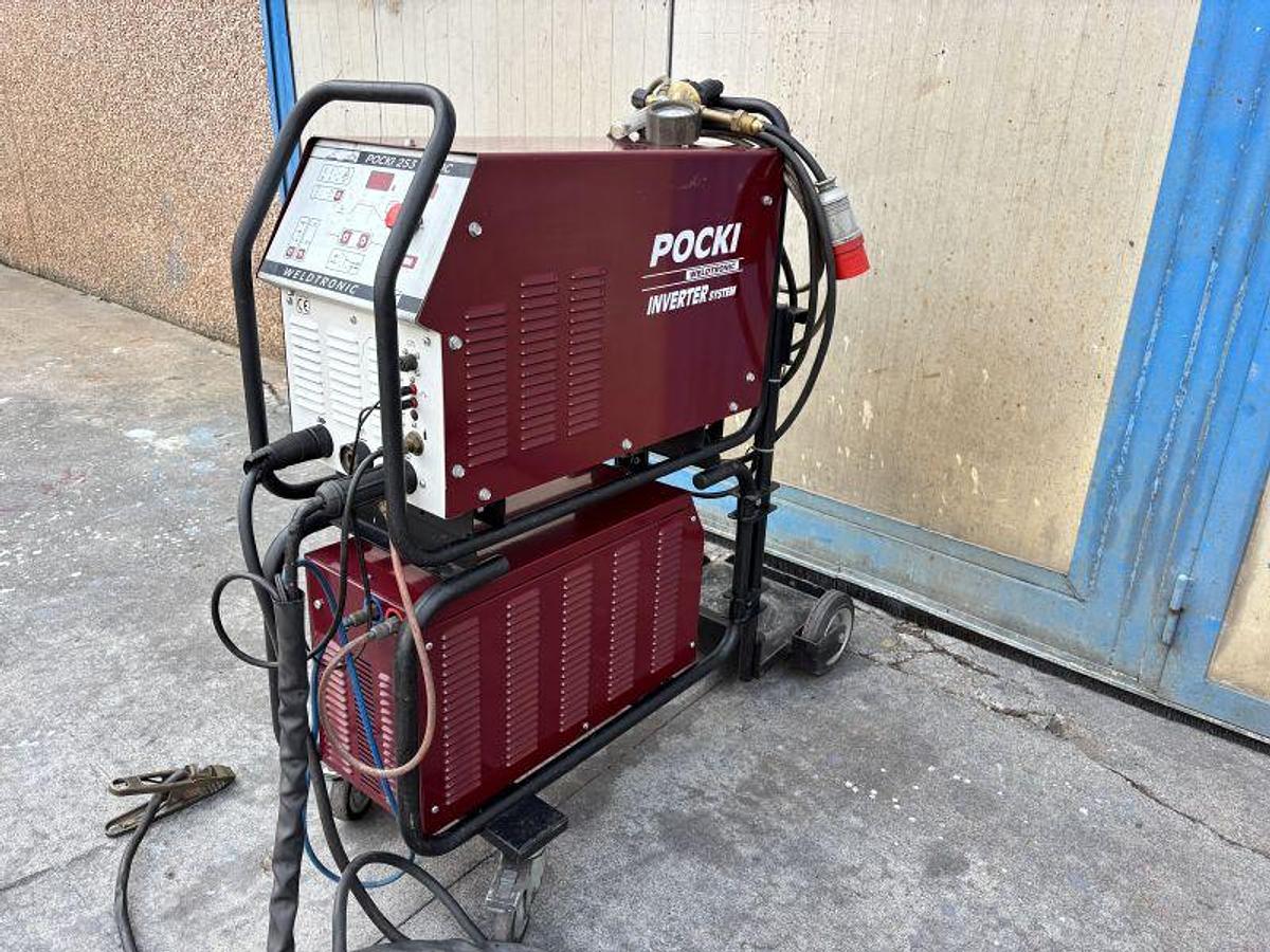 Usato SALDATRICE INVERTER AC/DC WELDTRONIC POCKI 253