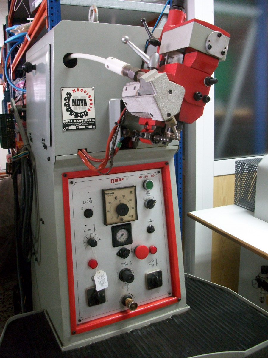 Used GLUE HEEL/FRAME ASSEMBLY MACHINE