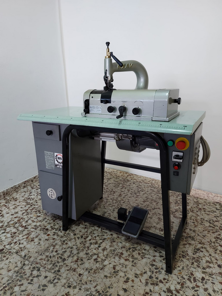Used LEATHER SKIVING MACHINE WITH VARIABLE SPEED