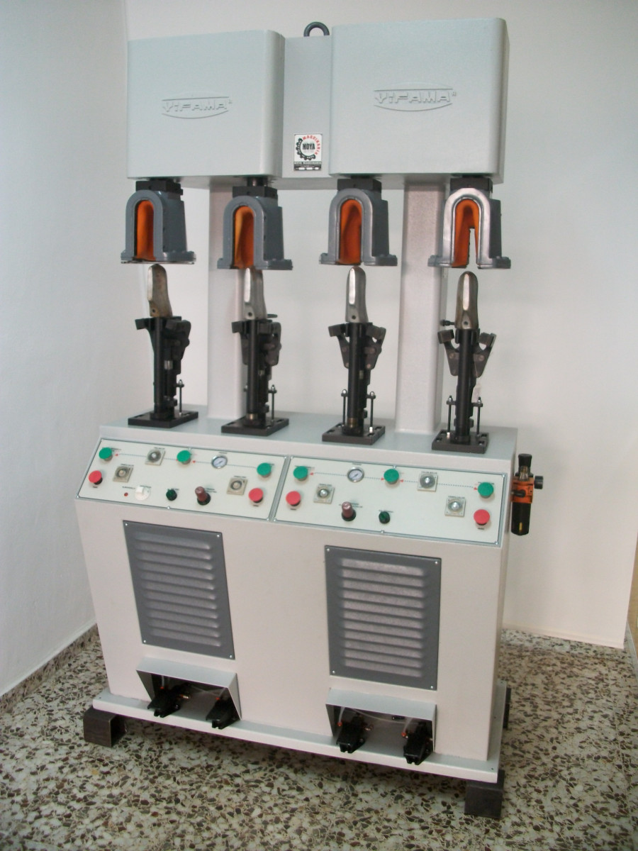 Usado MAQUINA MOLDEAR TALONES, MARCA VIFAMA, MODELO V-85 CF