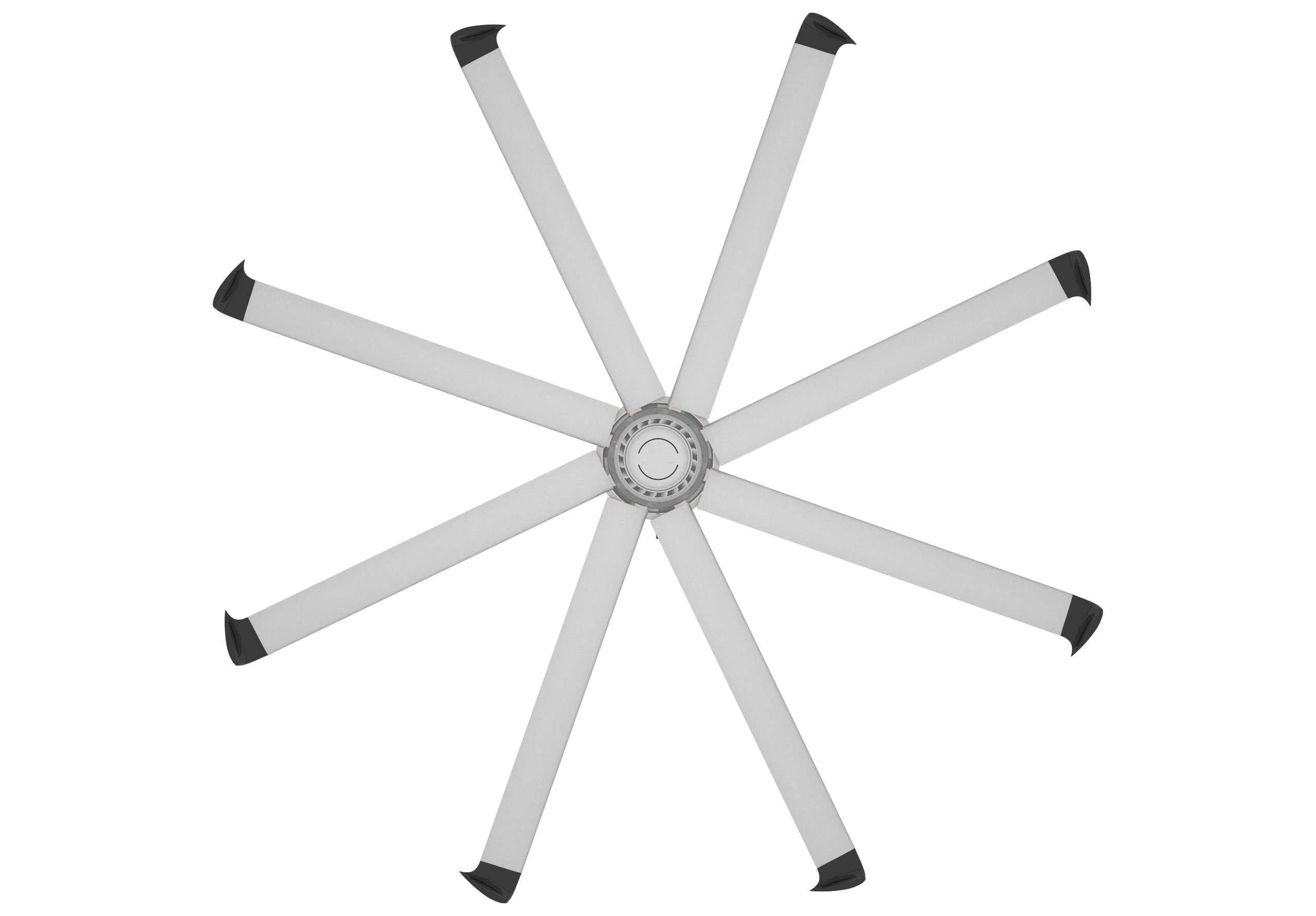 VENTILADOR INDUSTRIAL HVLS MEDIANO