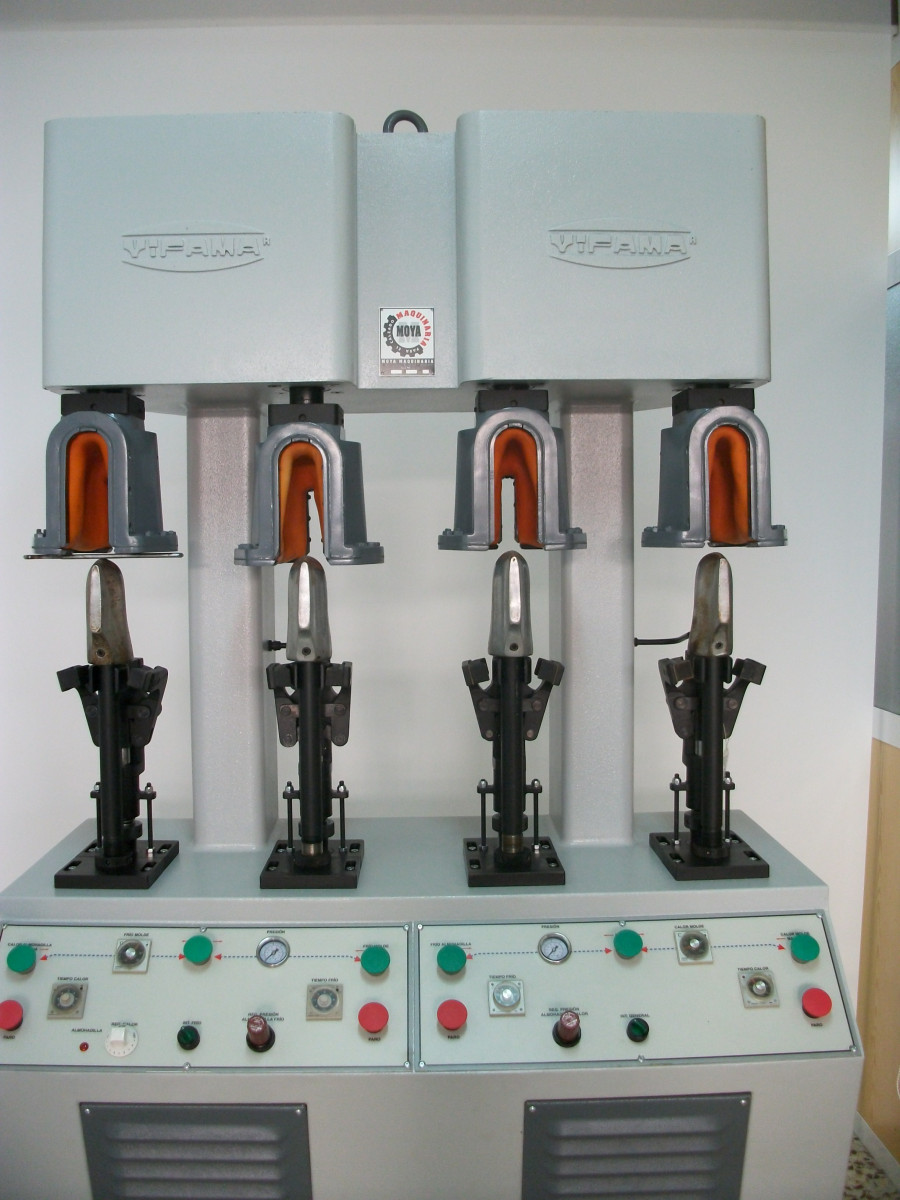 Usado MAQUINA MOLDEAR TALONES, MARCA VIFAMA, MODELO V-85 CF