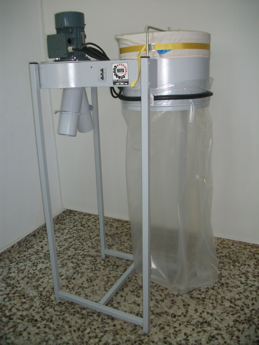 Usado COLECTOR DE POLVO, MARCA INSAMA, CON ASPIRACIÓN, REF. MQ4206