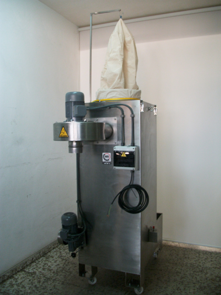 Usado DUST COLLECTOR WITH WATER, REF. MQ9001