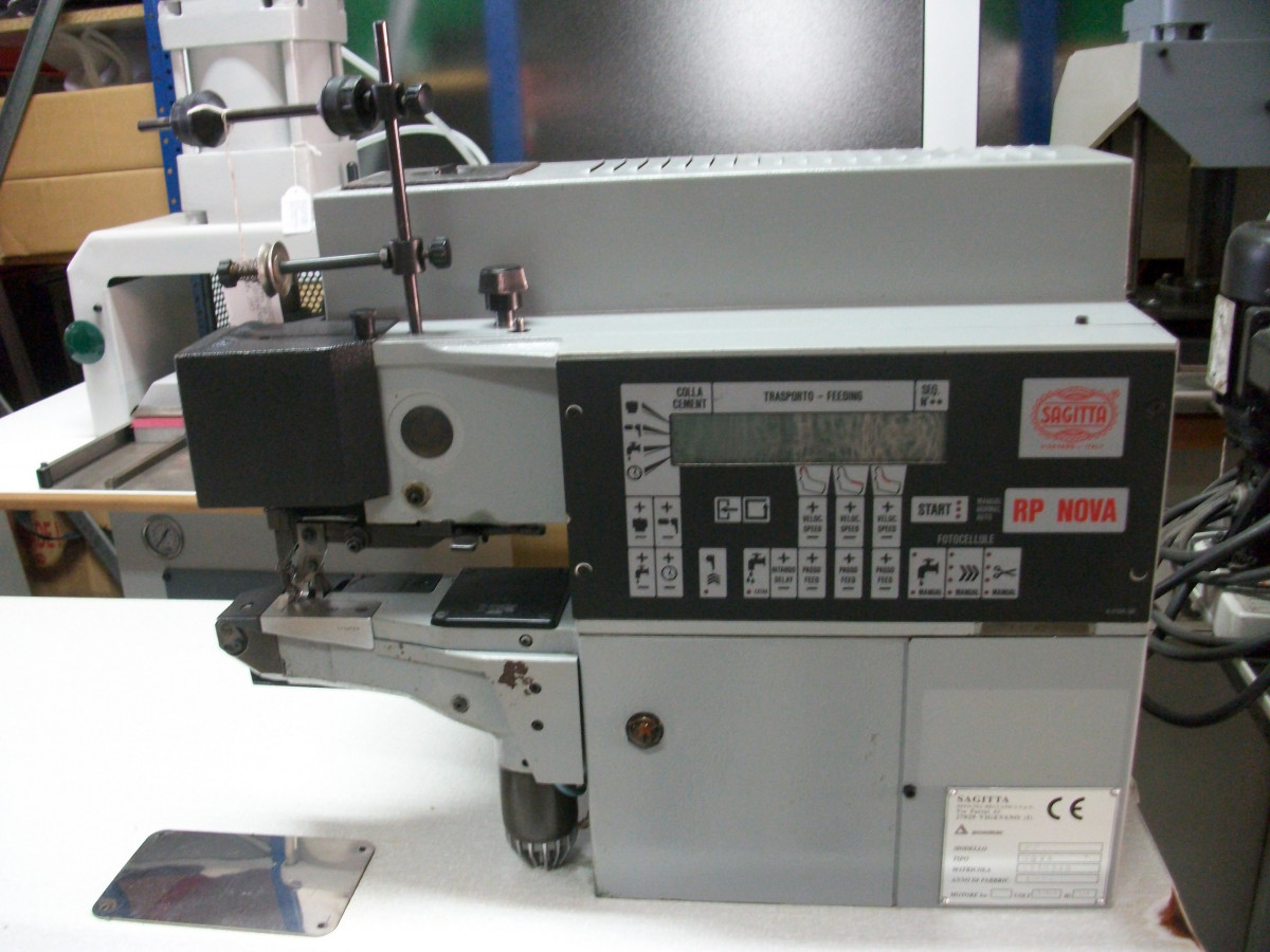 Used THERMO CEMENTING AND FOLDING MACHINE