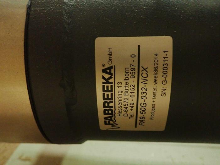 Used Lot of 3 Fabreeka International PA9-50G-032-NCX