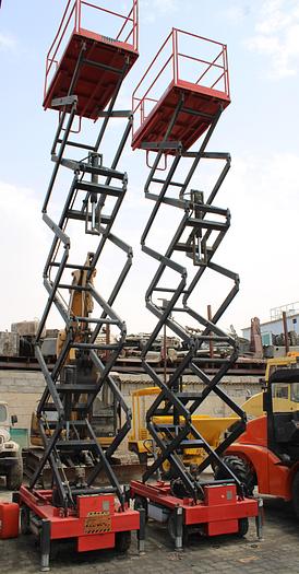 Used 2017 Electrical Scissor lift 10 m Hight