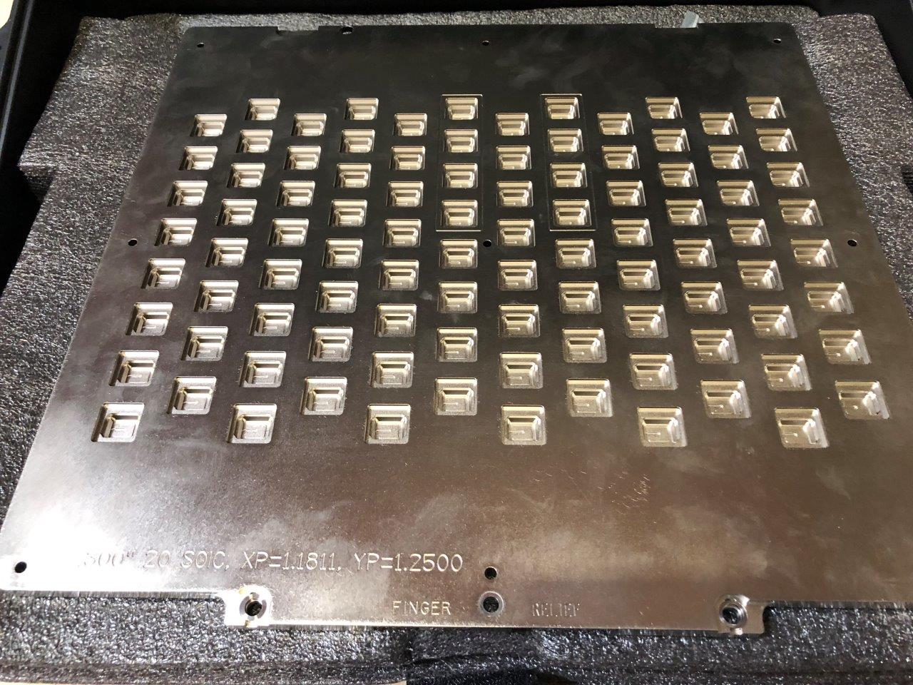 Used Delta Edge DE8000 20lds SOIC .300 WSO Test Handler Change Kit