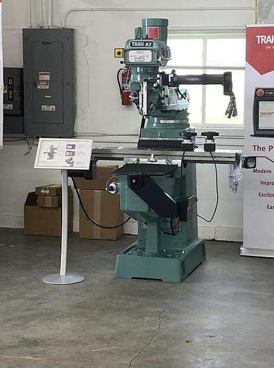 TRAK 3 Axis CNC Knee Mill w/PTKMX Control TRAK K3