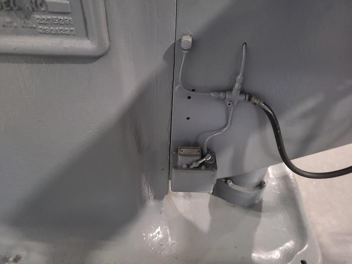 Used Bridgeport 1HP Milling Machine 42" Table Step Pulley Speed Control Single Point Lube